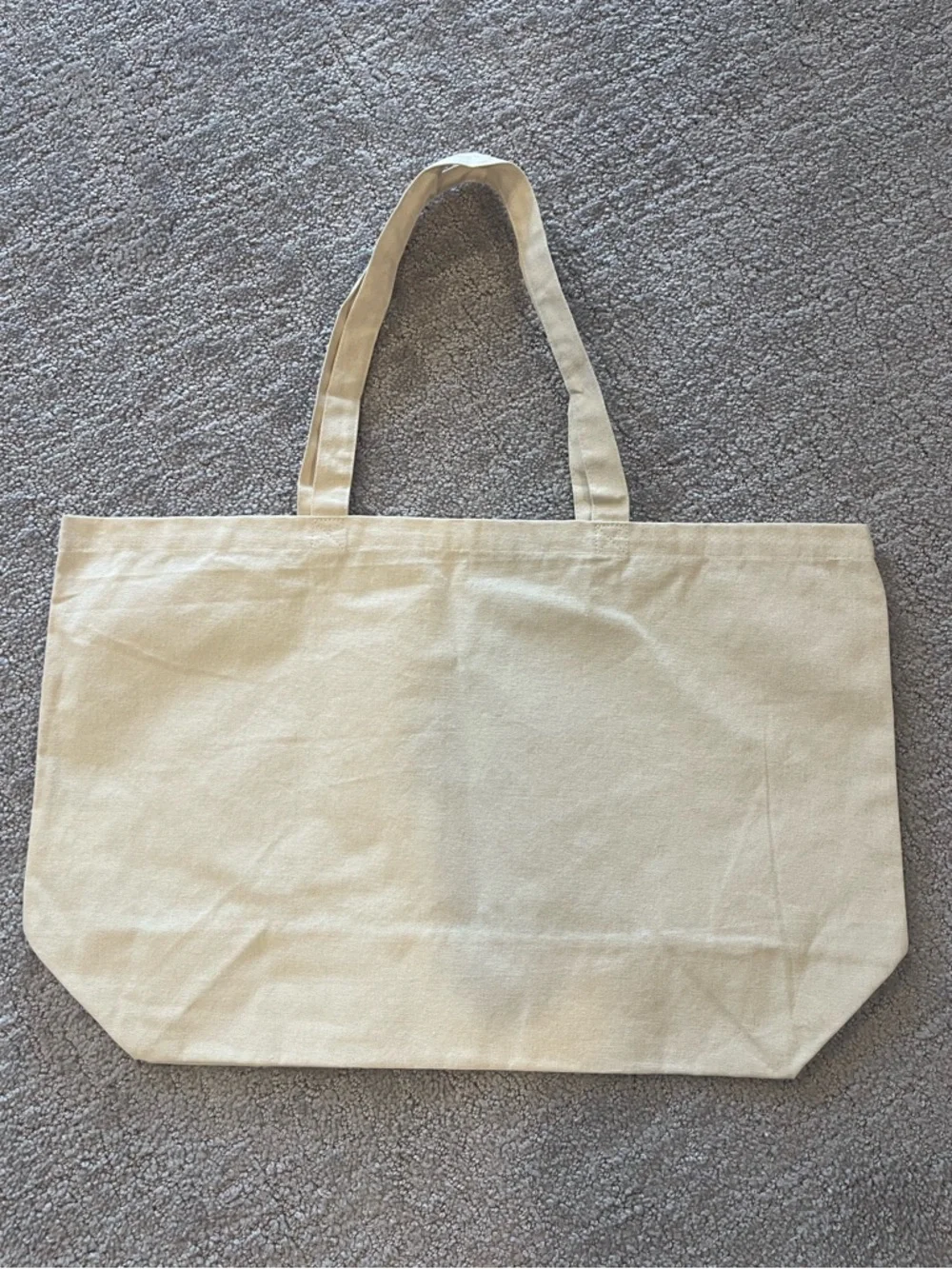 Sezane Limited Edition Canvas Heart Tote Bag, Ivory, Red Heart, Never Used, NEW